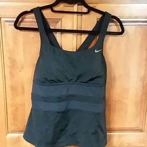 Nike Tankini Top with Mesh Inserts